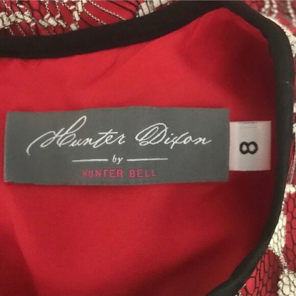 Hunter Dixon by Hunter Bell Maraschino Sleeveless Dress Size 8 - Picture 10 of 10